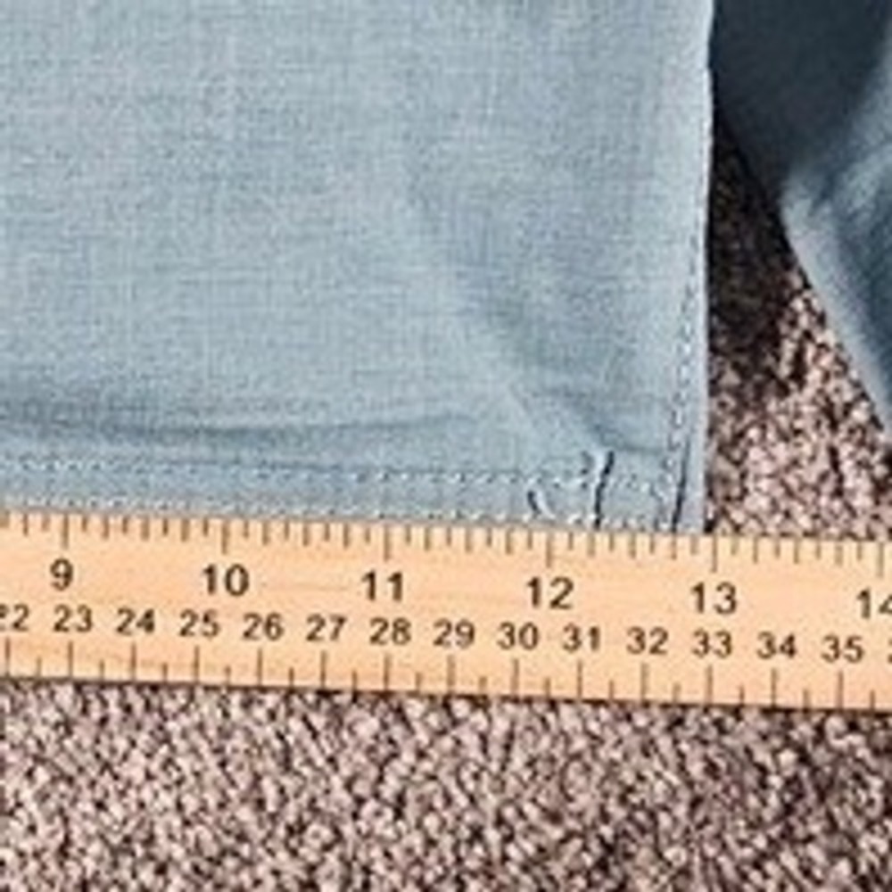 True Nation Cargo Shorts Mens 44 Blue Flex Stretch Utility Hiking Pockets - Picture 7 of 8